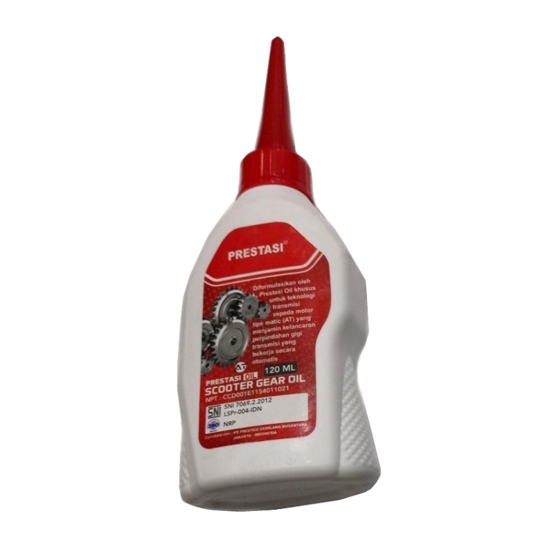 OLI GEAR MATIC 120 ml PRESTASI (Botol Putih)